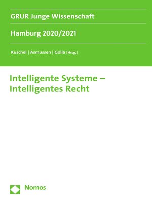 cover image of Intelligente Systeme – Intelligentes Recht